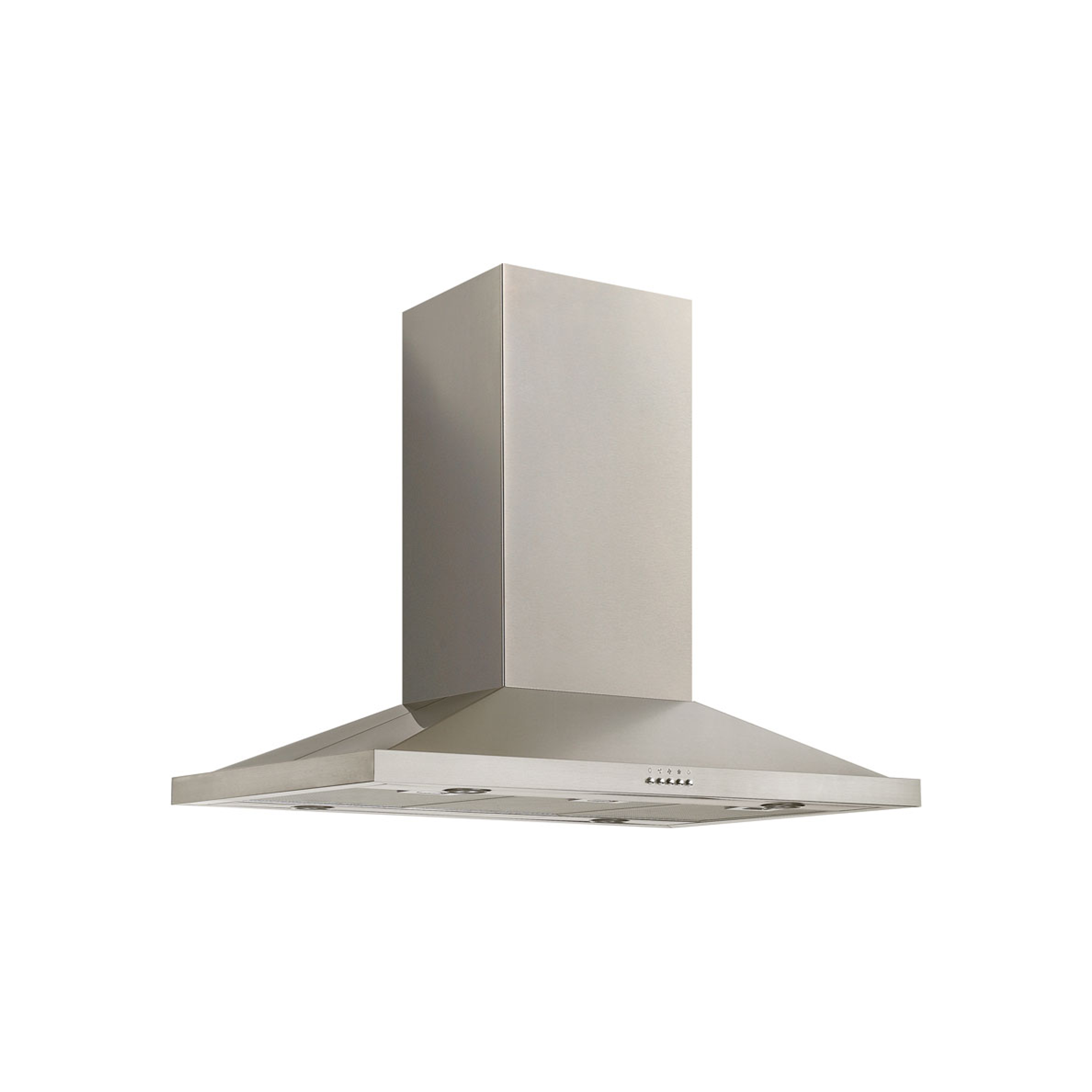 Falco 90cm Island Pyramid Extractor Fan - Stainless Steel